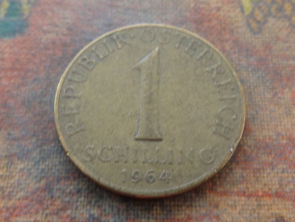 Tutti le monete: AUTRICHE  1  Schilling  1964 – Usato da Romanel-sur-Lausanne venduto da Swift13