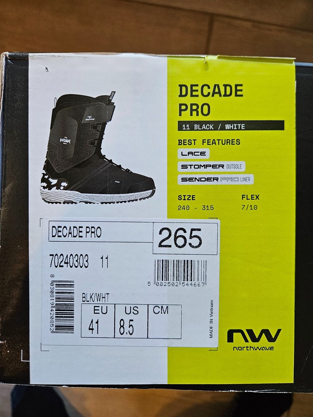 Northwave Scarpe da uomo: Northwave Ethan Morgan Decade Pro Snowboardboots EU 41 – Nuovo (secondo la descrizione) da Saas-Grund venduto da Lojack84 2
