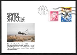 USA Sonderbrief Space Shuttle 5 Landung 16.11.1982