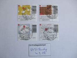Voll Ort Ersttagsstempel 6491 Realp
