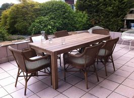 Gartentisch mit 6 Stühlen