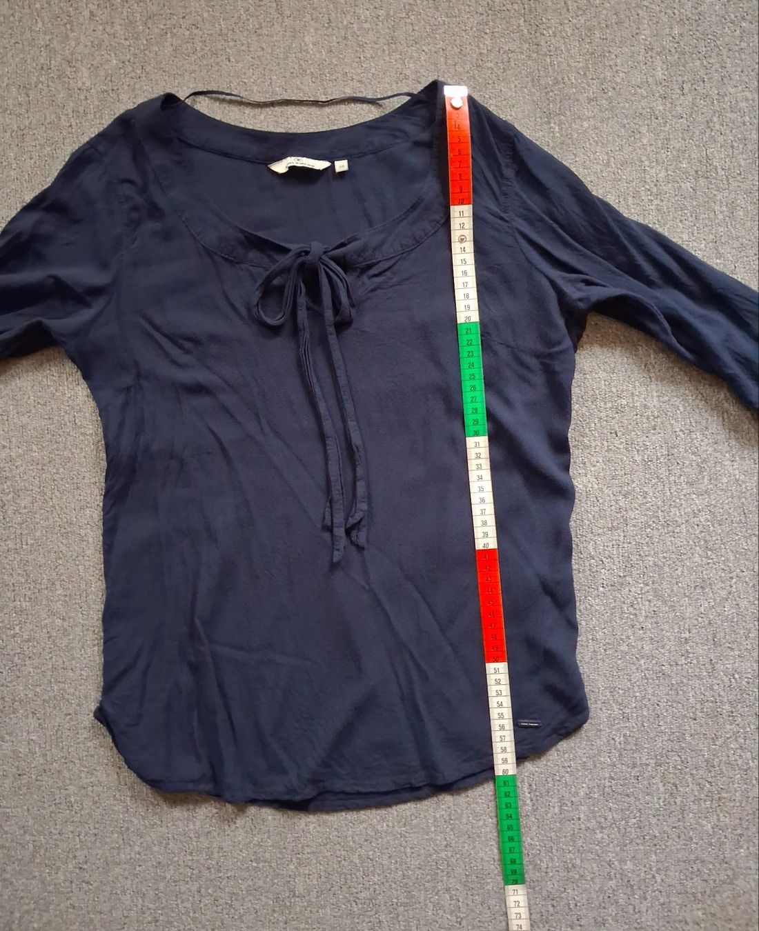 Tom Tailor Camicette: Tom Tailor Bluse dunkelblau Gr.36, neuwertig – Nuovo (secondo la descrizione) da Wald ZH venduto da e8e 5