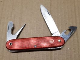 Militärmesser 1965 WENGER Sackmesser Taschenmesser Couteau