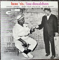 Lou Donaldson - here tis - Blue Note Vinyl LP - Mint minus