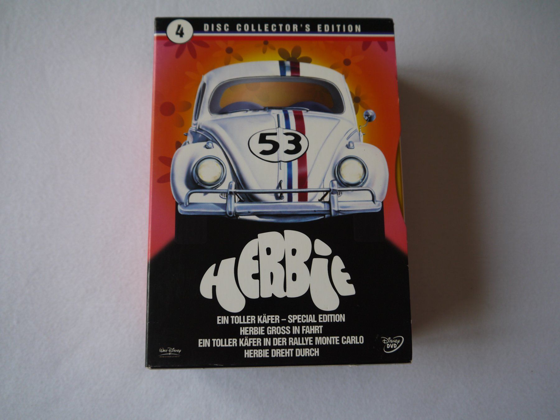 Alle DVDs: HERBIE-Collection 4 DVD-Disney selten – Gebraucht aus Hagendorn von