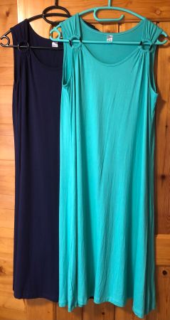 Sommerkleider-DUO ☀️ Gr.40, marine+mint