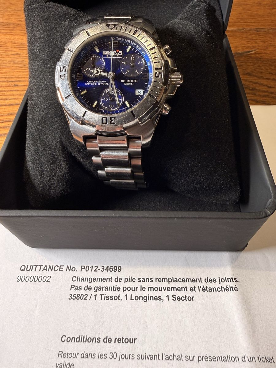 Sector Uhren: Sector 255 Chronograph – Gebraucht aus Dardagny von Porsche90064 5