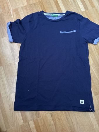 Benetton T-Shirt, KinderGrösse 150 Dunkelblau, Top!