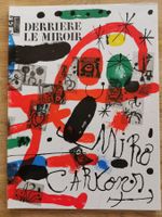 Derrière Le Miroir N°s 151-152. Miró. "Peintures sur cartons