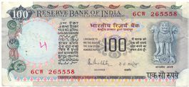Indien 100 Rupees P85A