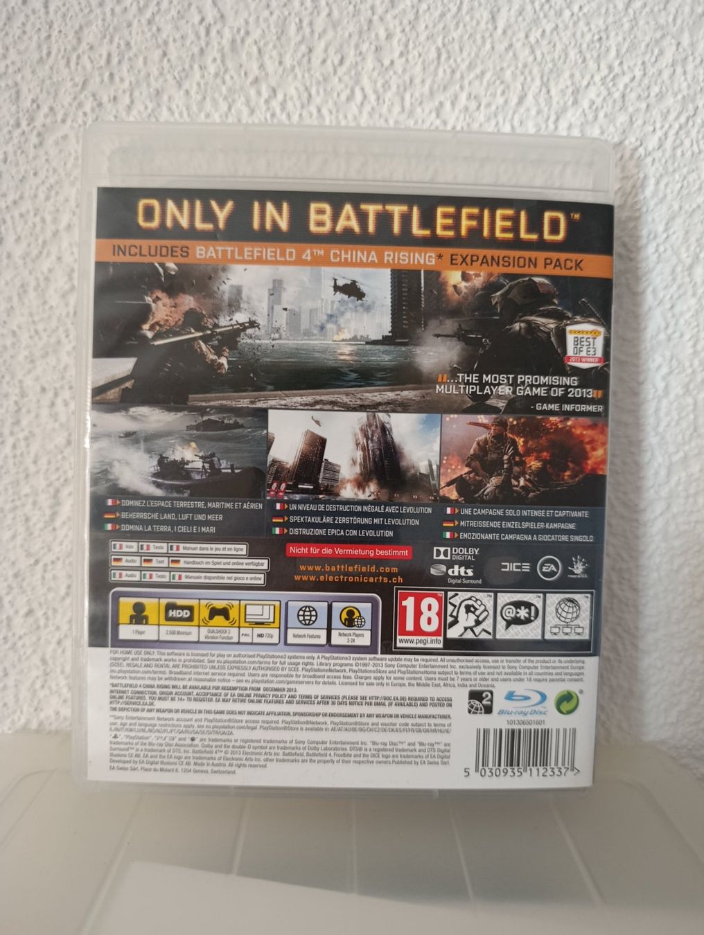 Sony Giochi: Battlefield 4 PS3 – Usato da Wil SG venduto da Donaldus 1