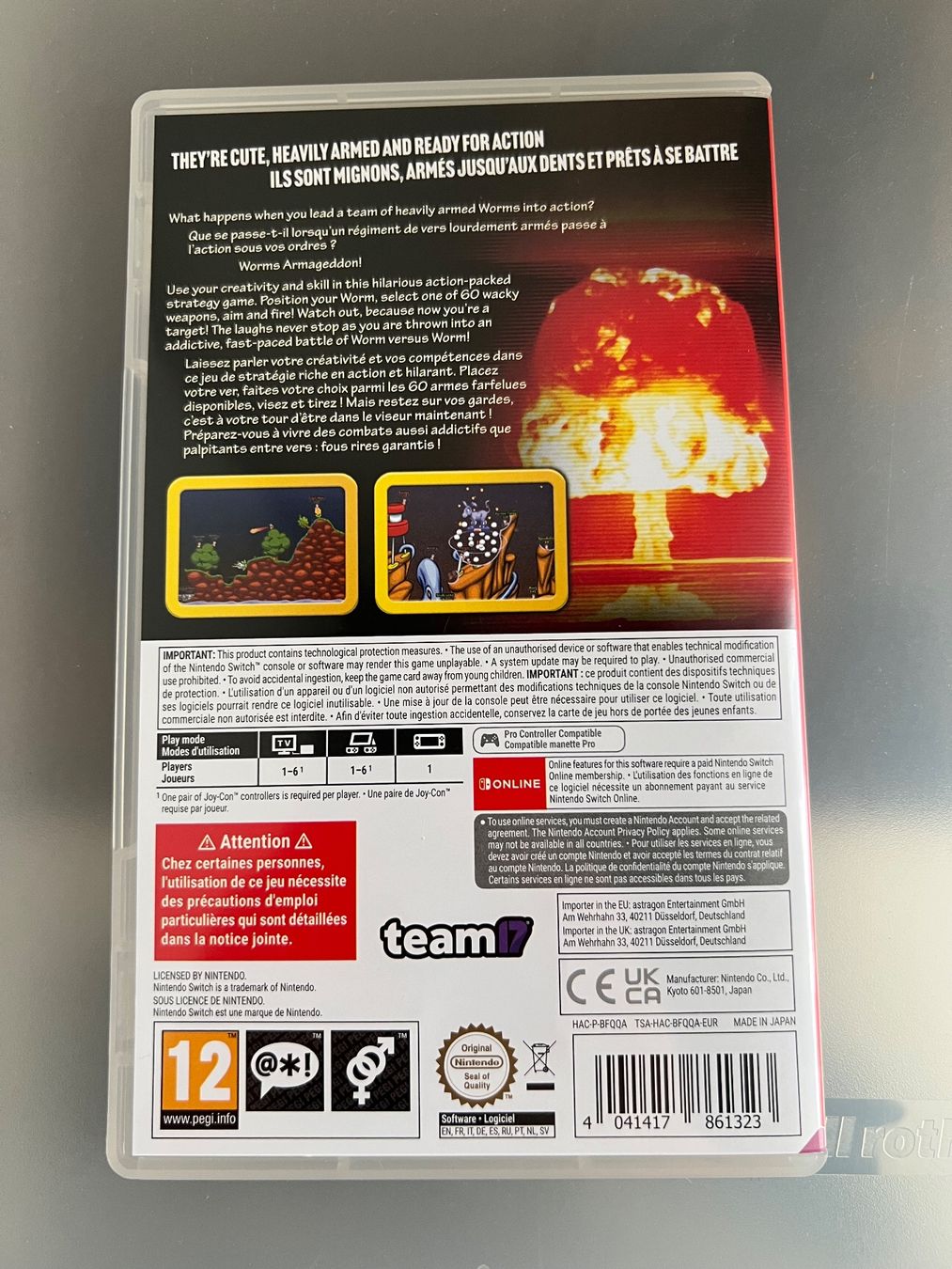 Giochi: Worms Armageddon Anniversary Edition Nintendo Switch Spiel – Usato da Uttigen venduto da sonorsonic 1