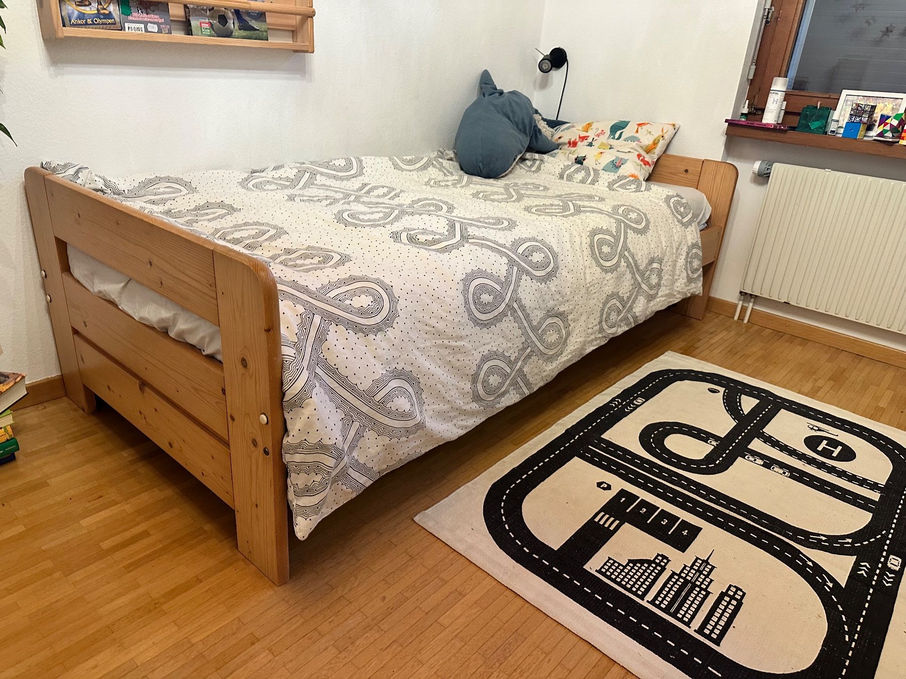 Letti: Bett und Matratze, Holz – Usato da Altstätten SG venduto da ruf_7sp5