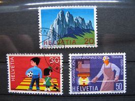 1969 Werbemarken II / Alpen  gest.