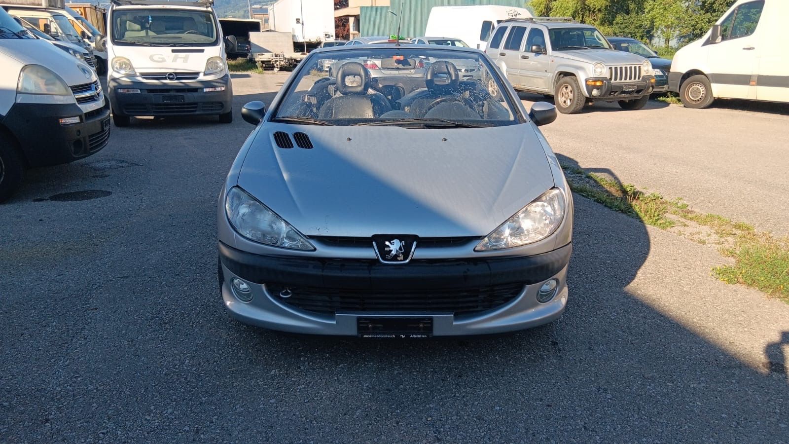 Peugeot Automobili: PEUGEOT 206 2.0 Cabrio – Usato da Rebstein venduto da TonyRasta-Autohandel