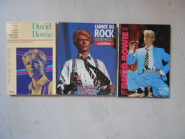 DAWID BOWIE  -  3 X LIVRES