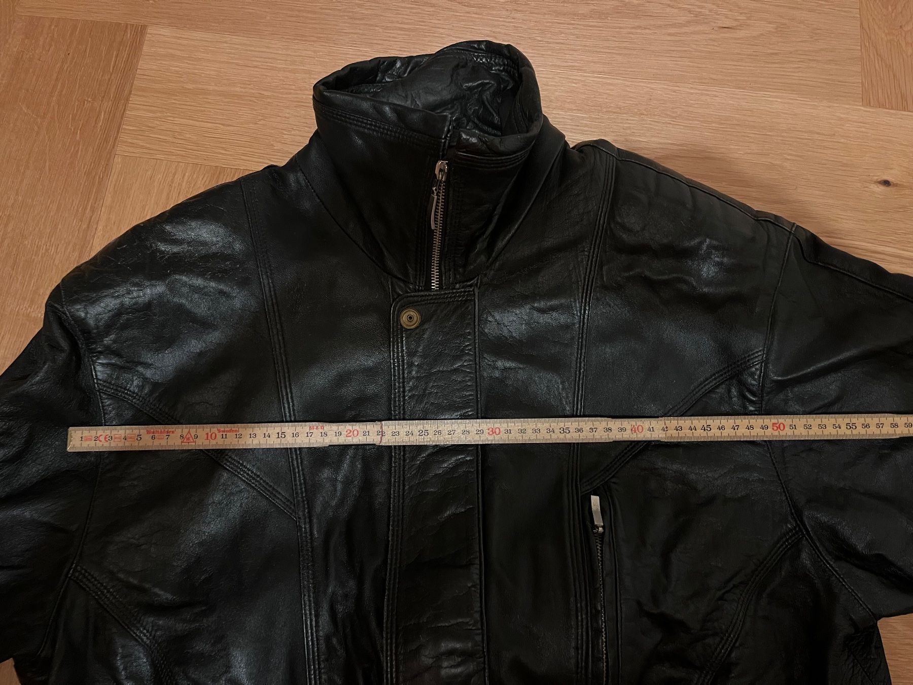 Jacken: Herren Echt-Lederjacke schwarz Grösse L – Gebraucht aus Altenrhein von SiBlSG 9