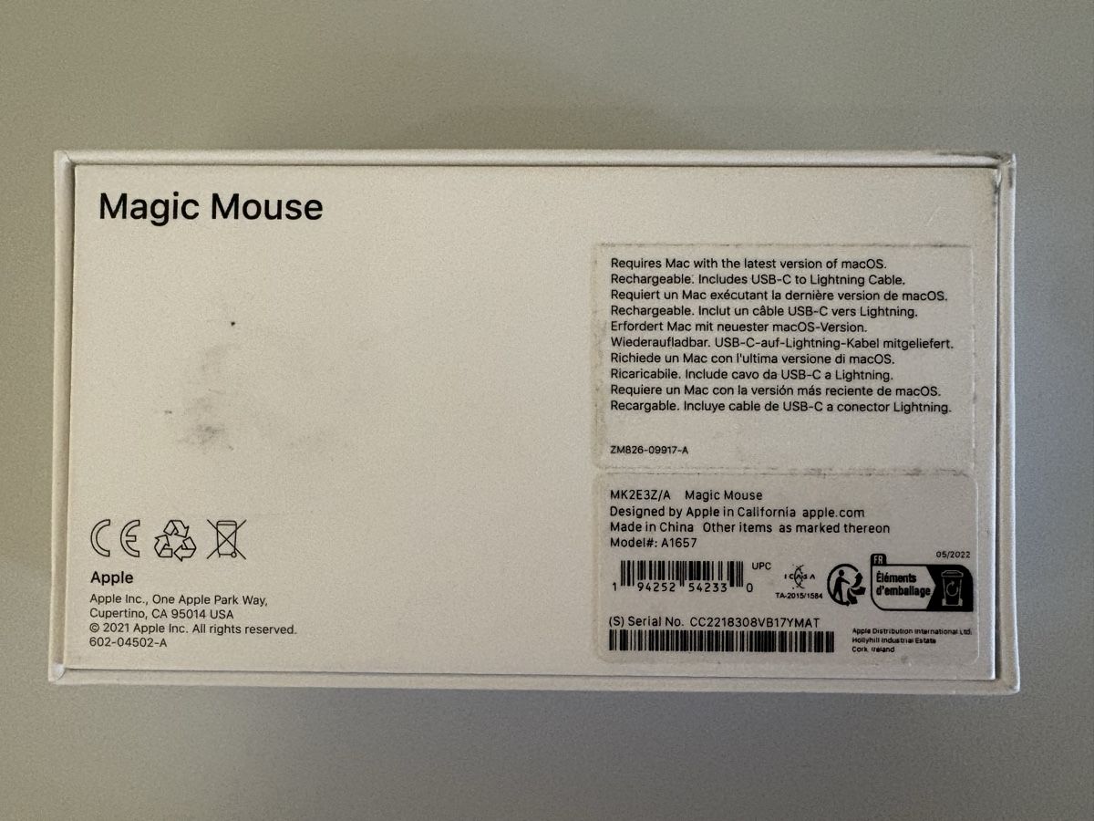 Apple PCs: Mac Tastatur und Magic mouse  vonApple – Gebraucht aus Meyriez von luz2131 1