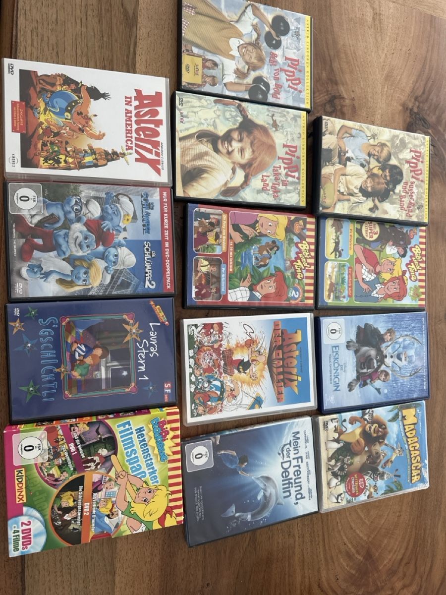 Tous les DVDs: 14 Kinder DVD – Neuf (Voir description) à St. Gallen par Ursula66