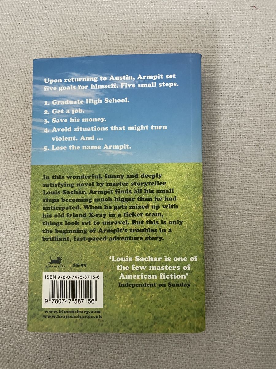 Libri: Small Steps von Louis Sachar, Löcher – Usato da Einsiedeln venduto da loubi02 1