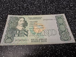 10 Rand Südafrika Banknote 