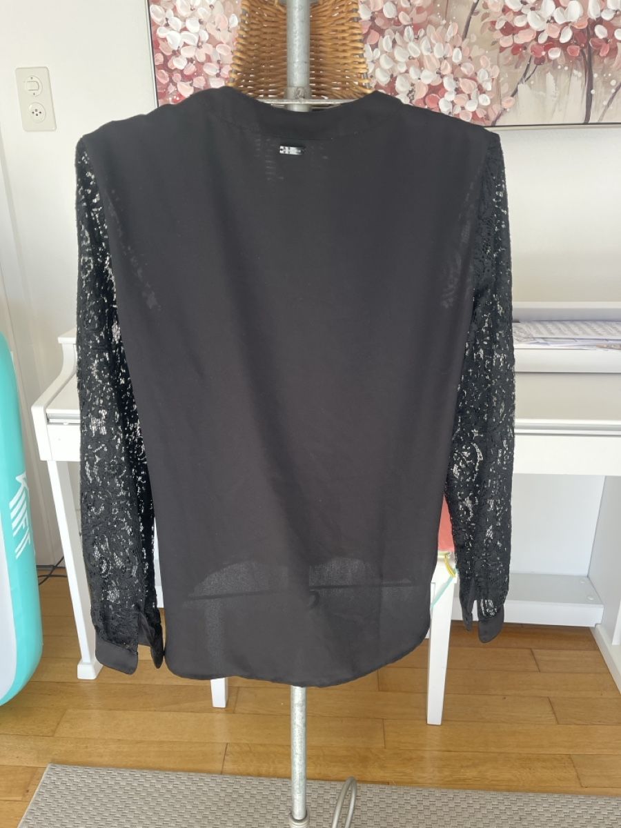 Camicette: Anne Klein Bluse mit Spitze, S (M) – Usato da Solothurn venduto da Bobesch08 4