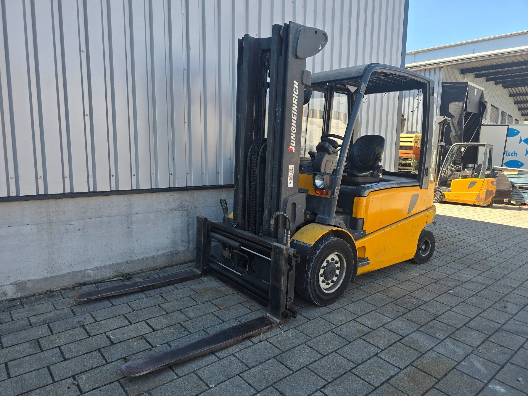 Jungheinrich Carrelli elevatori e a forche: Stapler Jungheinrich EFG 545 Triplex Hub 490cm – Usato da Amriswil venduto da basstempel