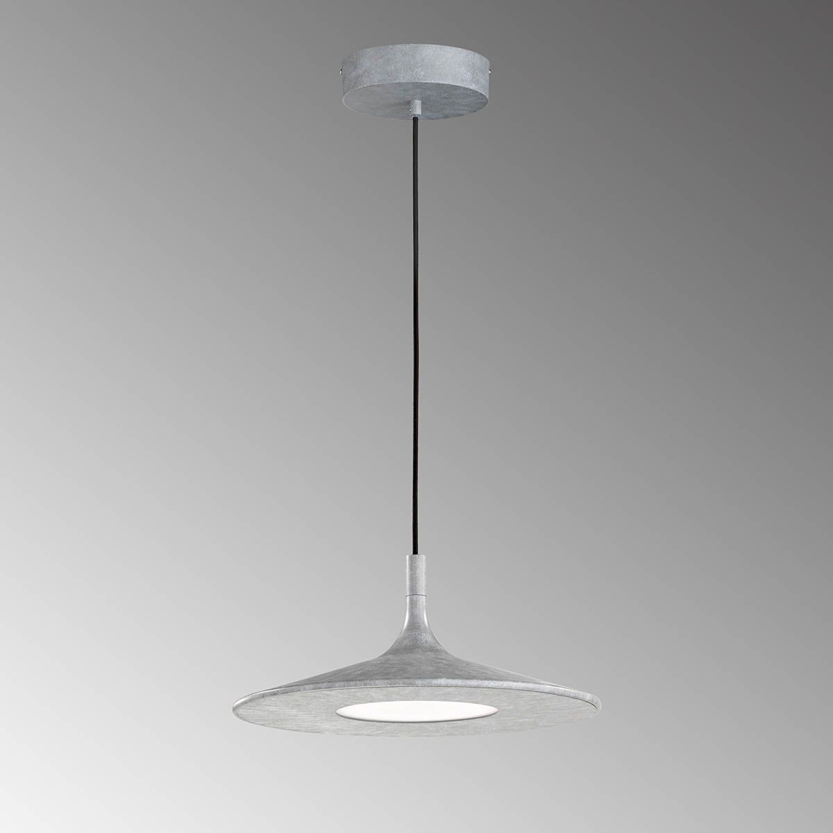 Kronleuchter & Deckenlampen: LED Pendelleuchte, Dimmer, 45 cm Ø, Grau – Neu (gemäss Beschreibung) aus Kreuzlingen von Smart-Light