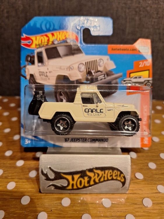 Hot Wheels HW Hot Trucks 2019 67 Jeepster Commando 2/10 S (Neu und ...