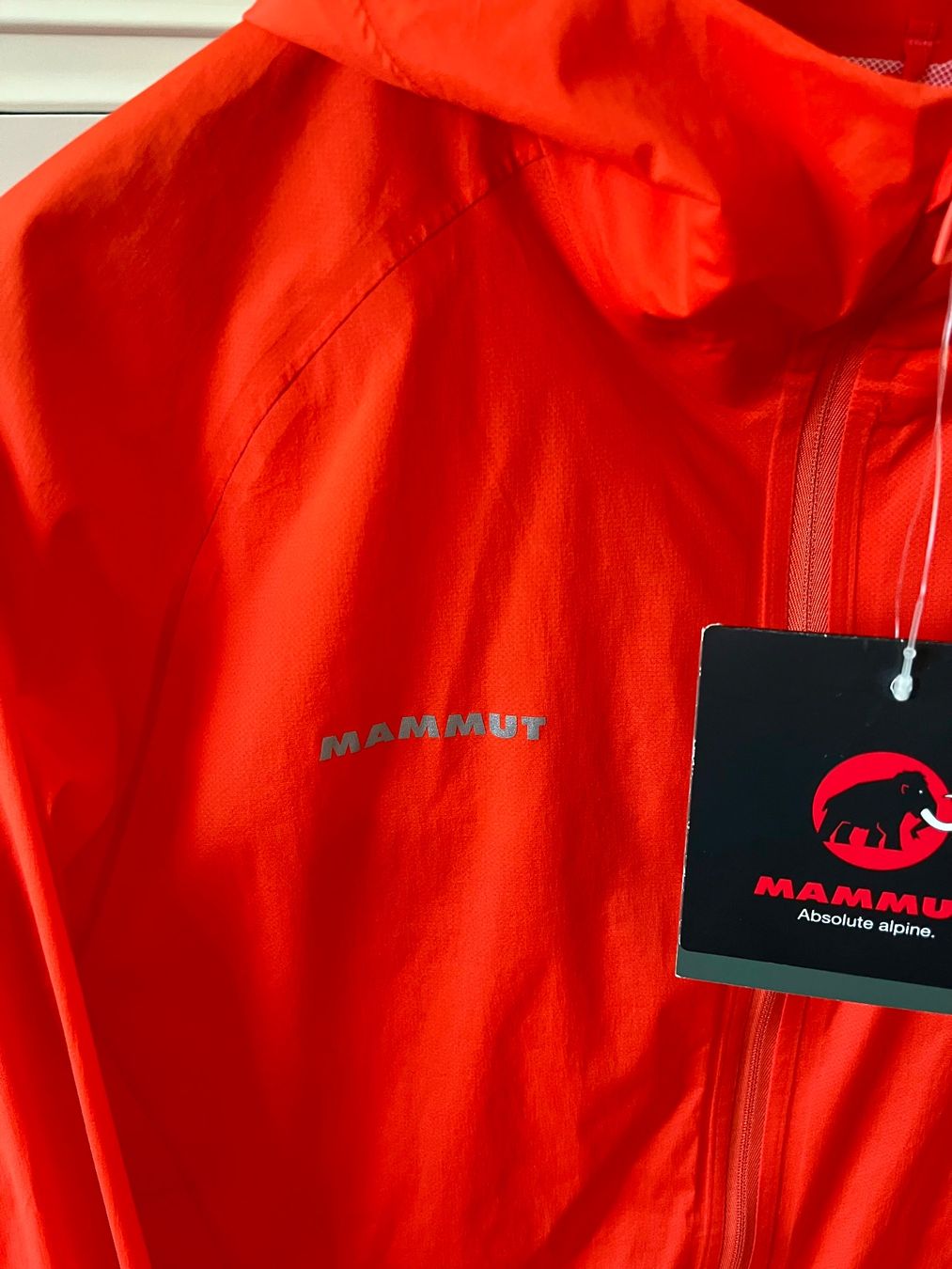 Mammut Giacche: MAMMUT Rainspeed Jacket, dark orange, ultralight, GrM/50 – Nuovo e nell'imballaggio originale da Adliswil venduto da vette56 1