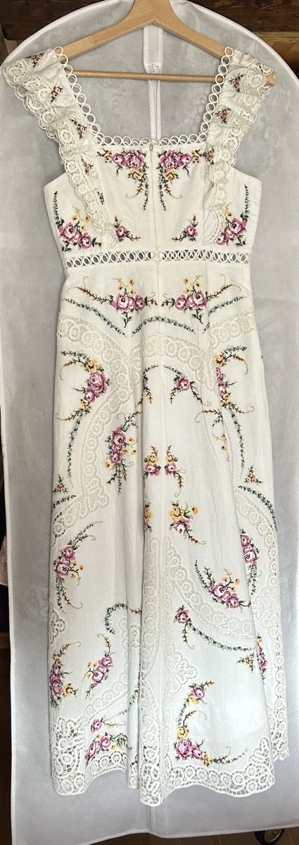 Zimmermann Vestiti: Zimmermann Embroidery Midi Dress – Usato da St.Josefen venduto da lop_lh8d 3