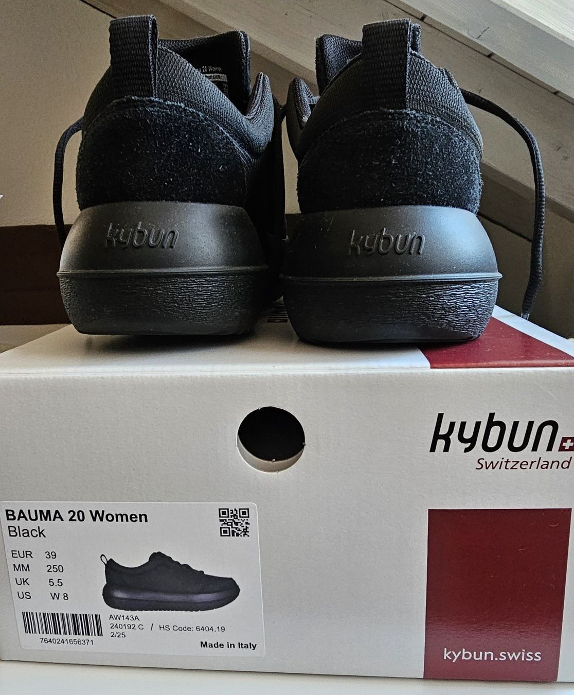 Kybun Scarpe da donna: Kybun Bauma black 39 fast neuwertig – Usato da Liestal venduto da Nerina5 5
