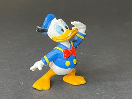 Donald Duck Figur von Bullyland salutierend