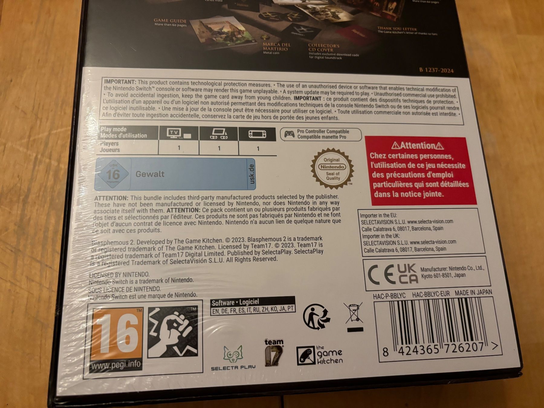 Giochi: Blasphemous 2 Collector's Edition (NEU) – Nuovo (secondo la descrizione) da Frenkendorf venduto da gelbeZinnie 2