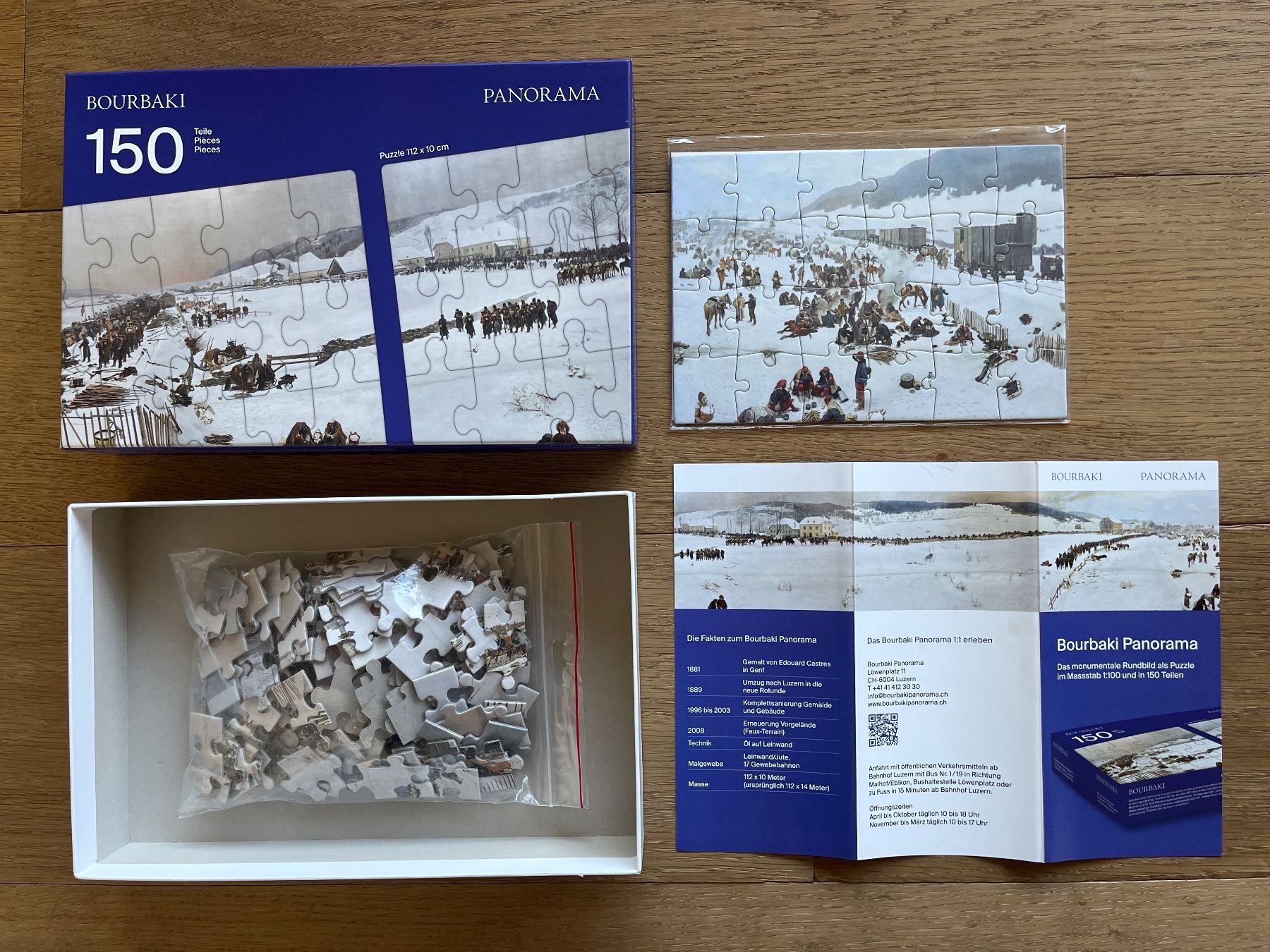 Puzzles: Puzzle Bourbaki Panorama – Neu (gemäss Beschreibung) aus zürich von Cf8000 1