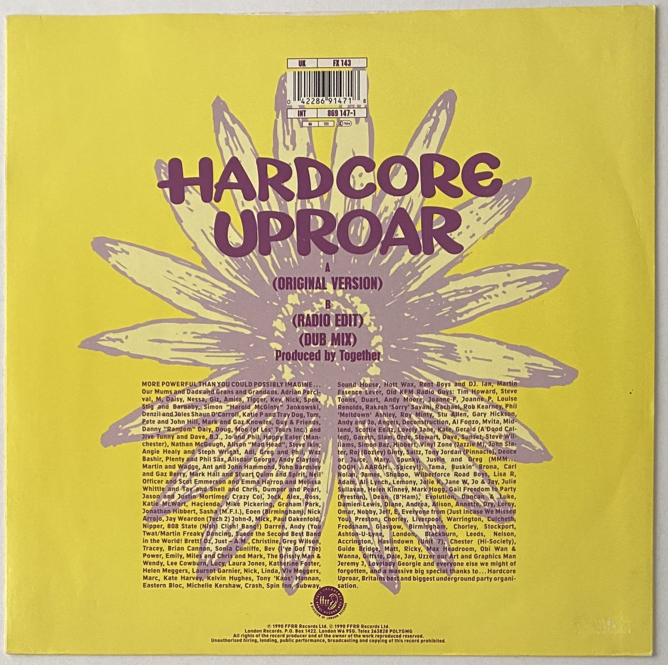 Dischi in vinile: Together, Hardcore Uproar (House, Bleep) – Usato da Flums venduto da Empe1 1