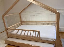 Hausbett mit Schubladenbett