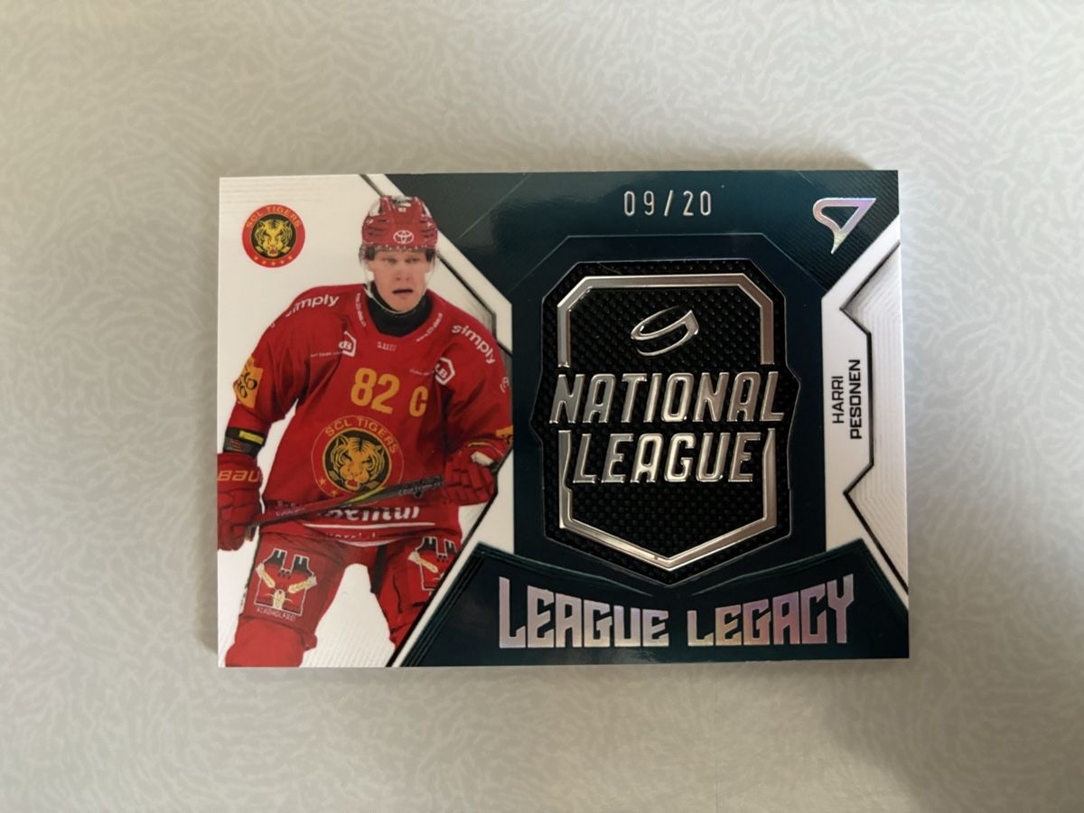Sportzoo Sammelbilder & Trading cards: Sportzoo Harri Pesonen SCL Tigers League Legacy 09 of 20 – Gebraucht aus Wädenswil von niamiam