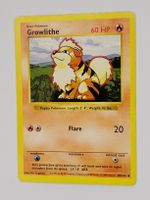 🔥 Pokémon Base Set – Growlithe Shadowless – Englisch – WotC