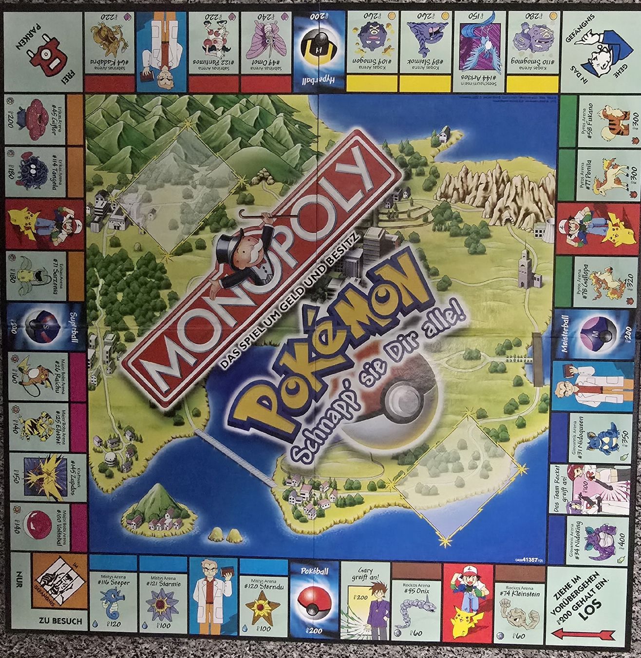 Parker Spiele: Monopoly Pokemon Vintage Brettspiel – Gebraucht aus Jona von DaSilva1988 2
