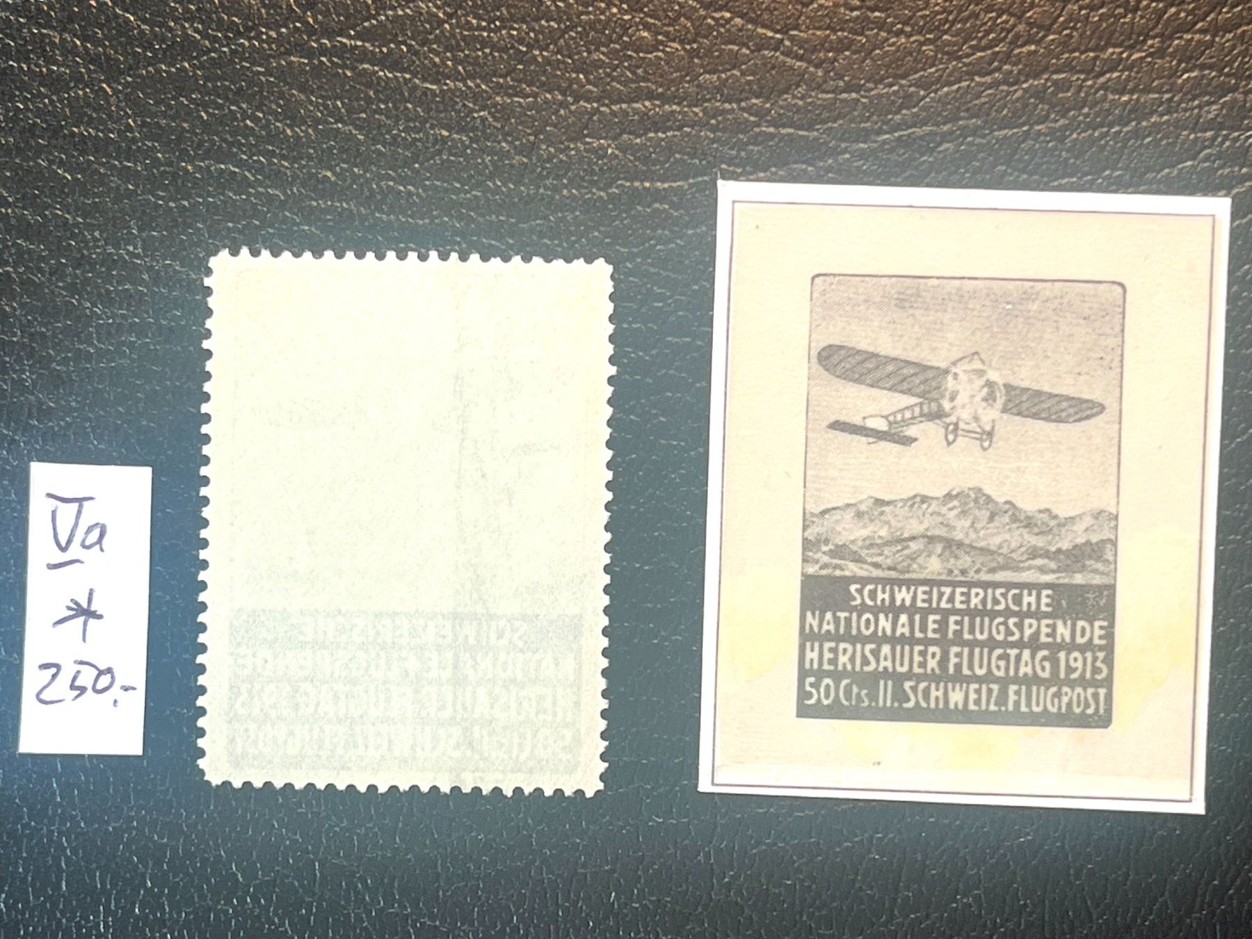 Tutti i francobolli: Flugpostvorläufer Va* Herisau – Nuovo (secondo la descrizione) da Bern venduto da myrona 1