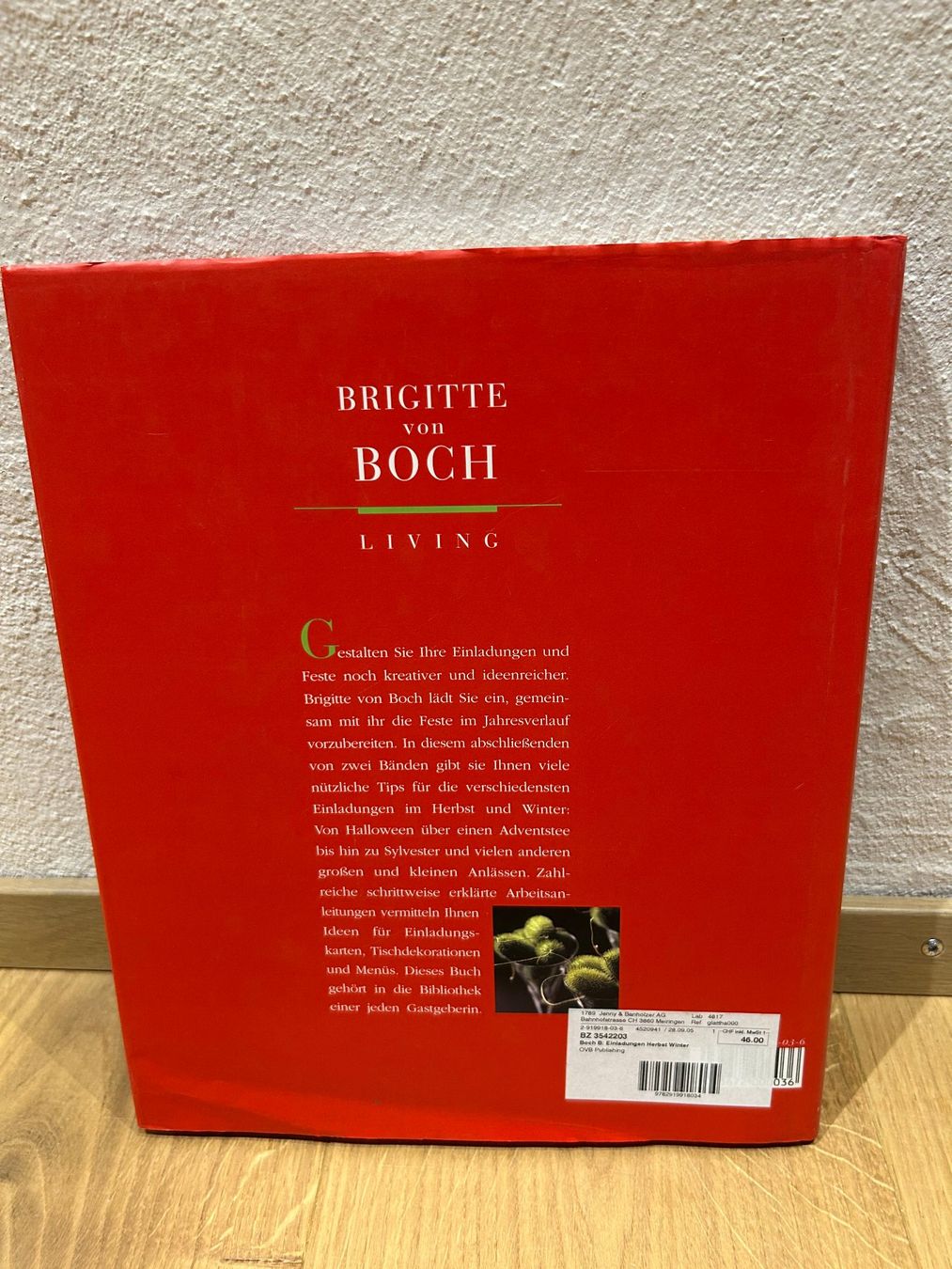 Libri: Brigitte von Boch, EINLADUNGEN, Herbst & Winter – Nuovo (secondo la descrizione) da Innertkirchen venduto da Urbachtal 1