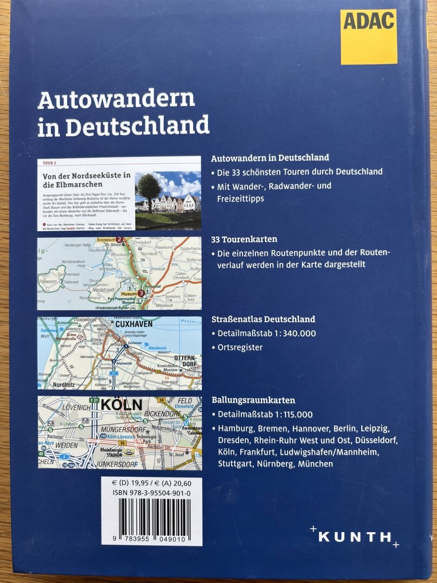 Libri: Autowandern in Deutschland ADAC – Usato da Neuhausen am Rheinfall venduto da selbstistdiefrau 1