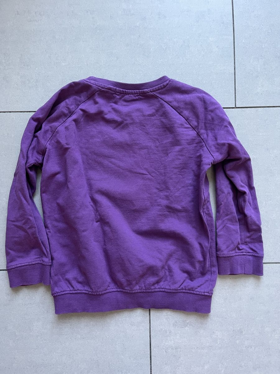 Pullover & Sweatshirts: Violetter Pullover, Gr. 116 – Gebraucht aus Zürich von jmg_8005 1