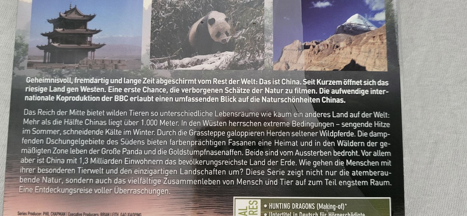 Alle DVDs: Wildes China BBC DVD Doku  Zwei DVDs – Neu und originalverpackt aus Merenschwand von Boonie 2