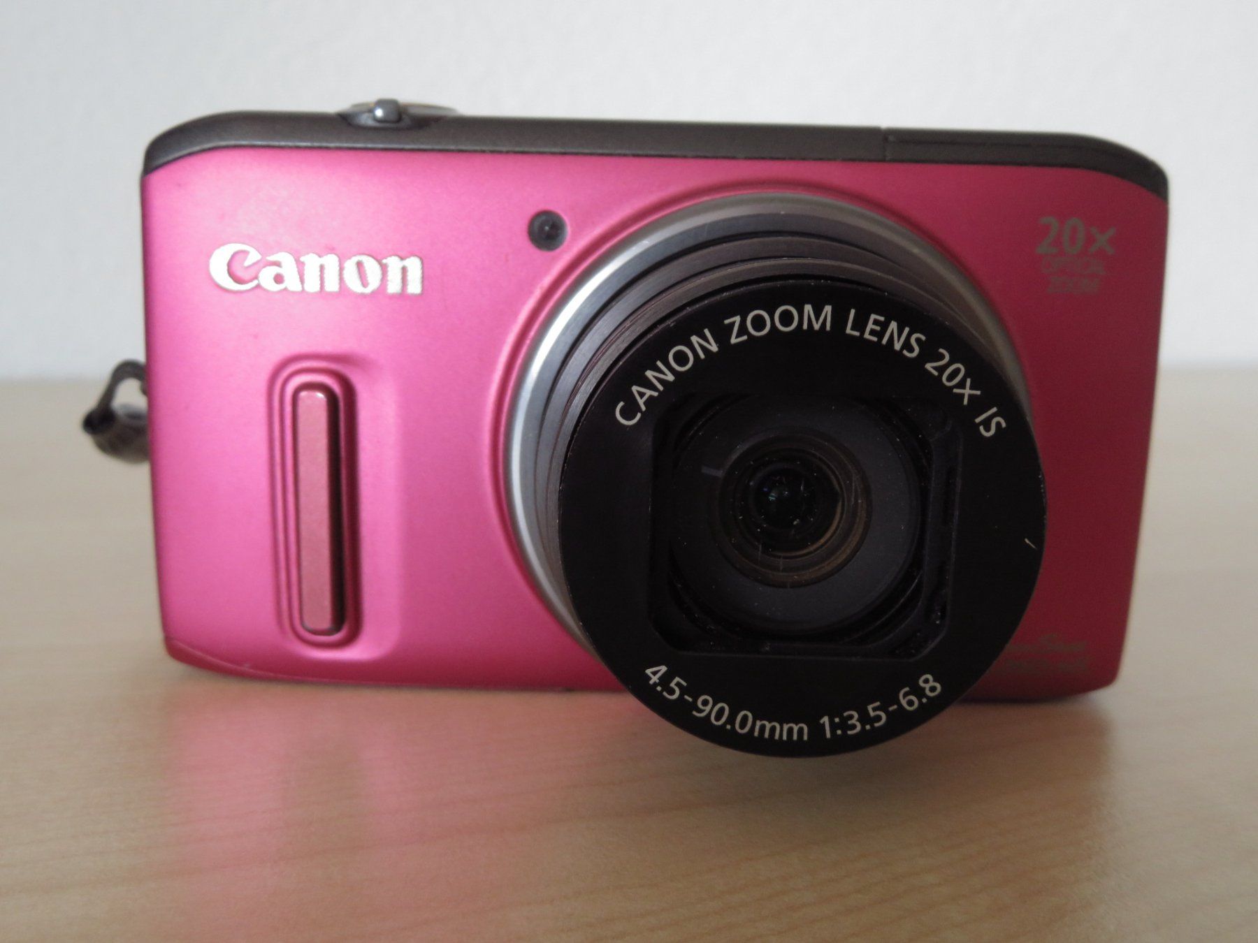 Canon Fotocamera: Canon PowerShot SX260 HS Kompaktkamera - Pink – Usato da Ortschwaben venduto da CitrousD
