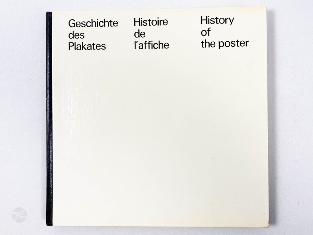 Geschichte des Plakates Josef Müller-Brockmann ABC Verlag 1