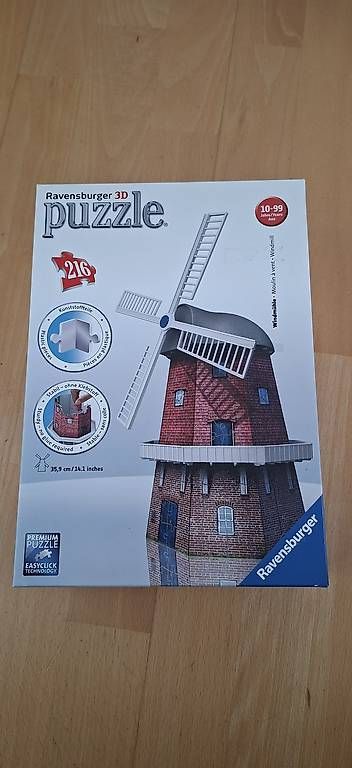 Puzzles: Ravensburger 3D Puzzle Windmühle – D'occasion à Kriens par Red_Sparrow 1