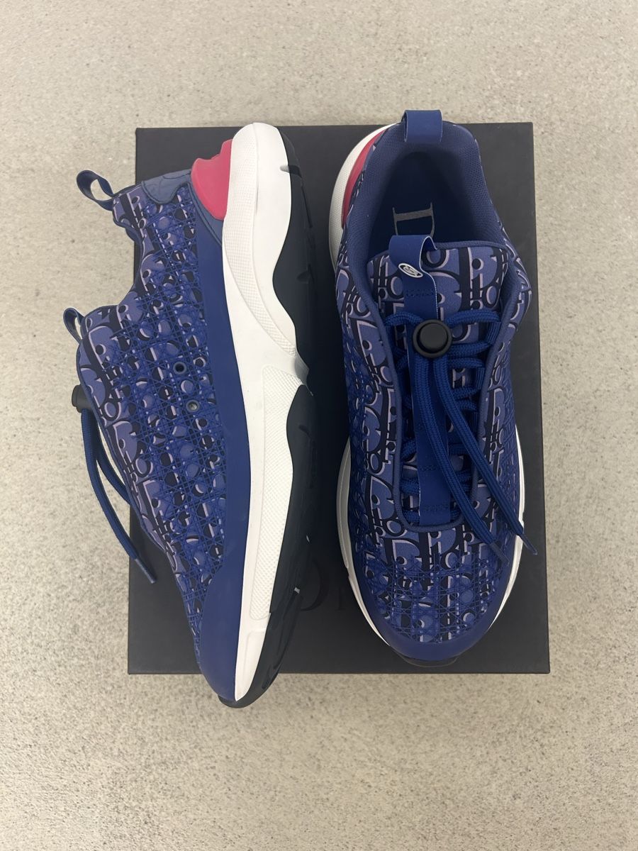 Dior Herrenschuhe: Dior B24 Oblique black blue red – Neu und originalverpackt aus St.Gallen von y.vrn1 3
