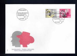 FDC Satz  1989